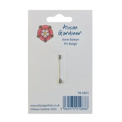 Hot Alison Gardiner Anne Boleyn Single Pin Badge