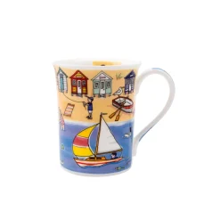 Discount Alison Gardiner Beach Huts Mug