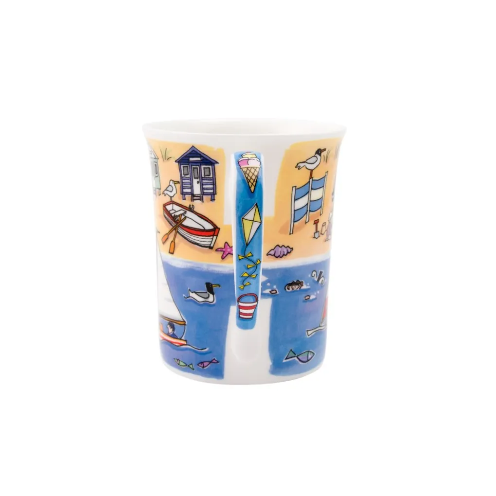 Discount Alison Gardiner Beach Huts Mug