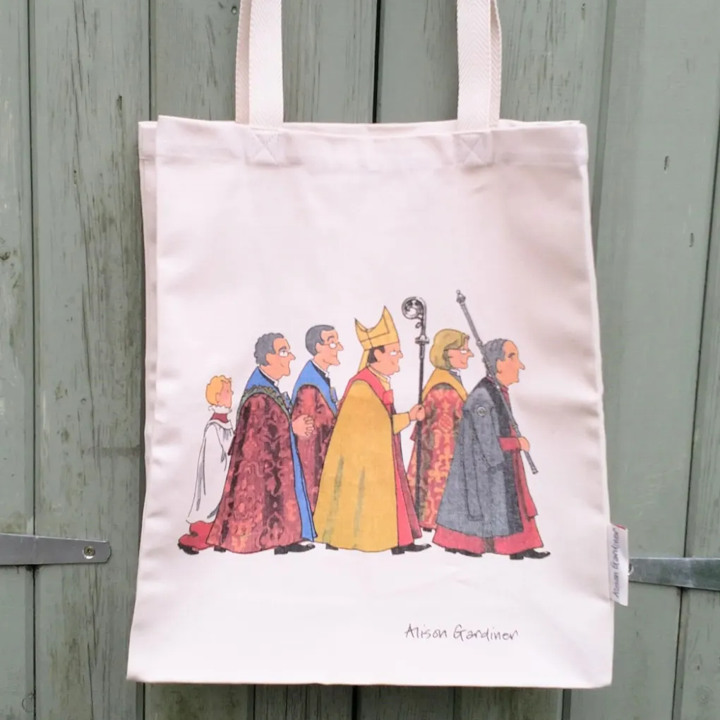 Best Alison Gardiner Cathedral Tote Bag