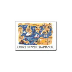 Sale Alison Gardiner Chichester Harbour Fridge Magnet