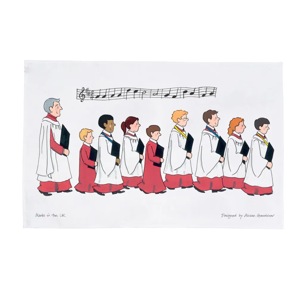 Alison Gardiner Chorister's Tea Towel