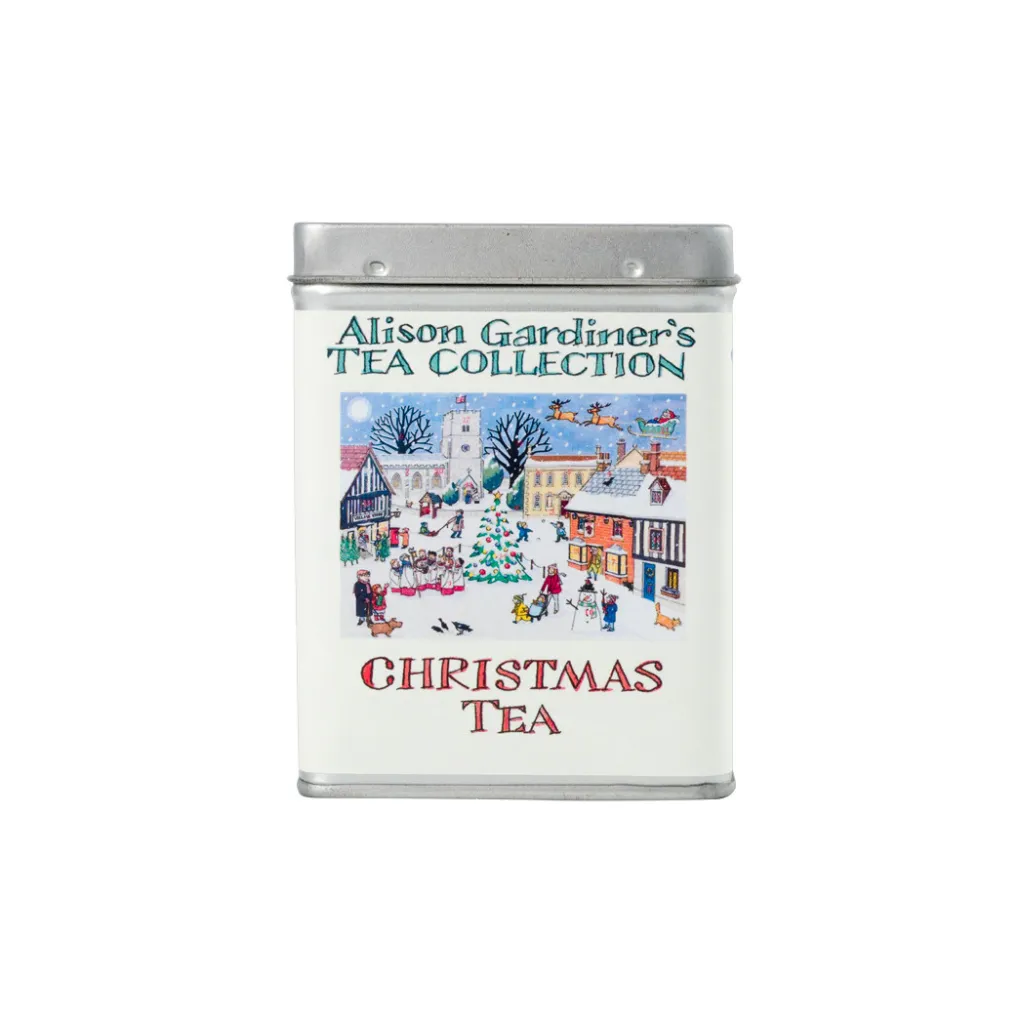 New Alison Gardiner Christmas Tea Caddy