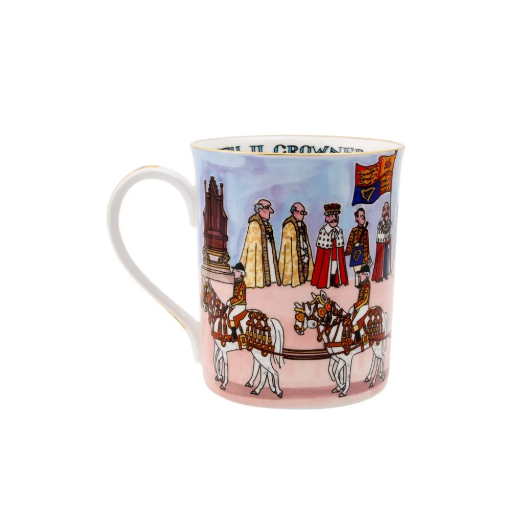Online Alison Gardiner Coronation Anniversary Artist's Limited Edition Mug