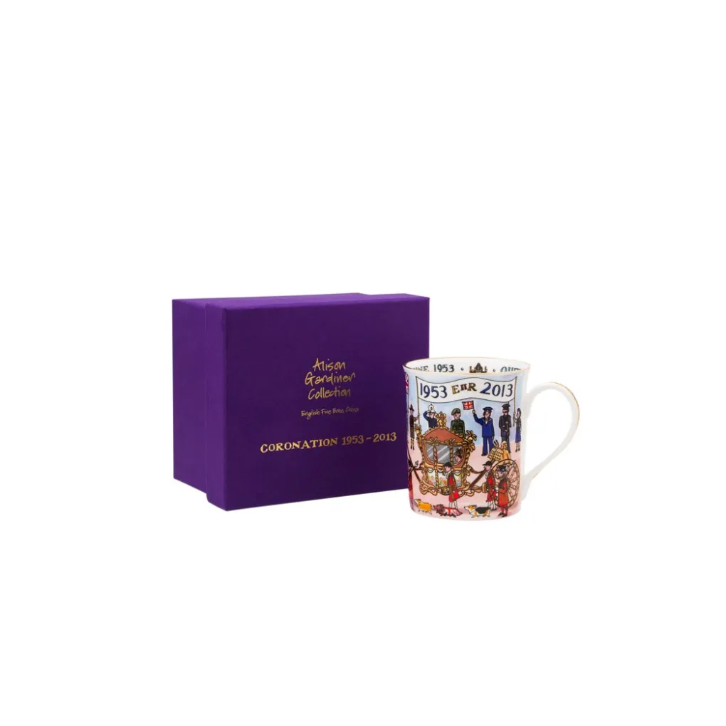 Online Alison Gardiner Coronation Anniversary Artist's Limited Edition Mug