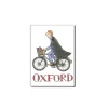 Online Alison Gardiner Cycling Student Boy, Oxford Fridge Magnet
