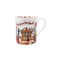 Online Alison Gardiner Diamond Jubilee Artist's Limited Edition Mug