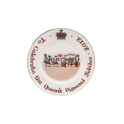 New Alison Gardiner Diamond Jubilee Plate 8"