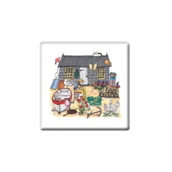 Alison Gardiner Garden Coasters Set of 6