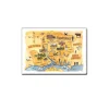 New Alison Gardiner Hampshire map Fridge Magnet