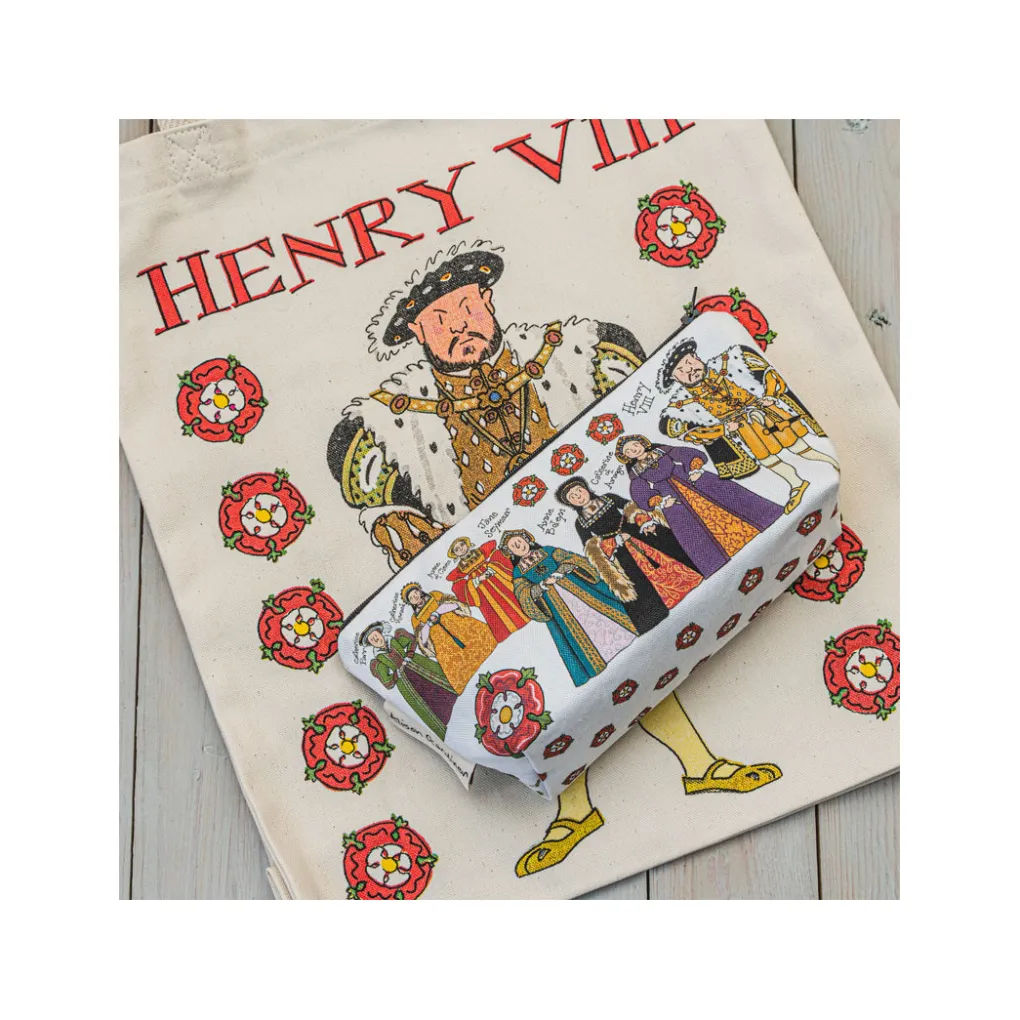 Best Alison Gardiner Henry VIII Cosmetic Bag / Pencil Case