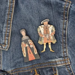 Discount Alison Gardiner Henry VIII Pin Single Badge