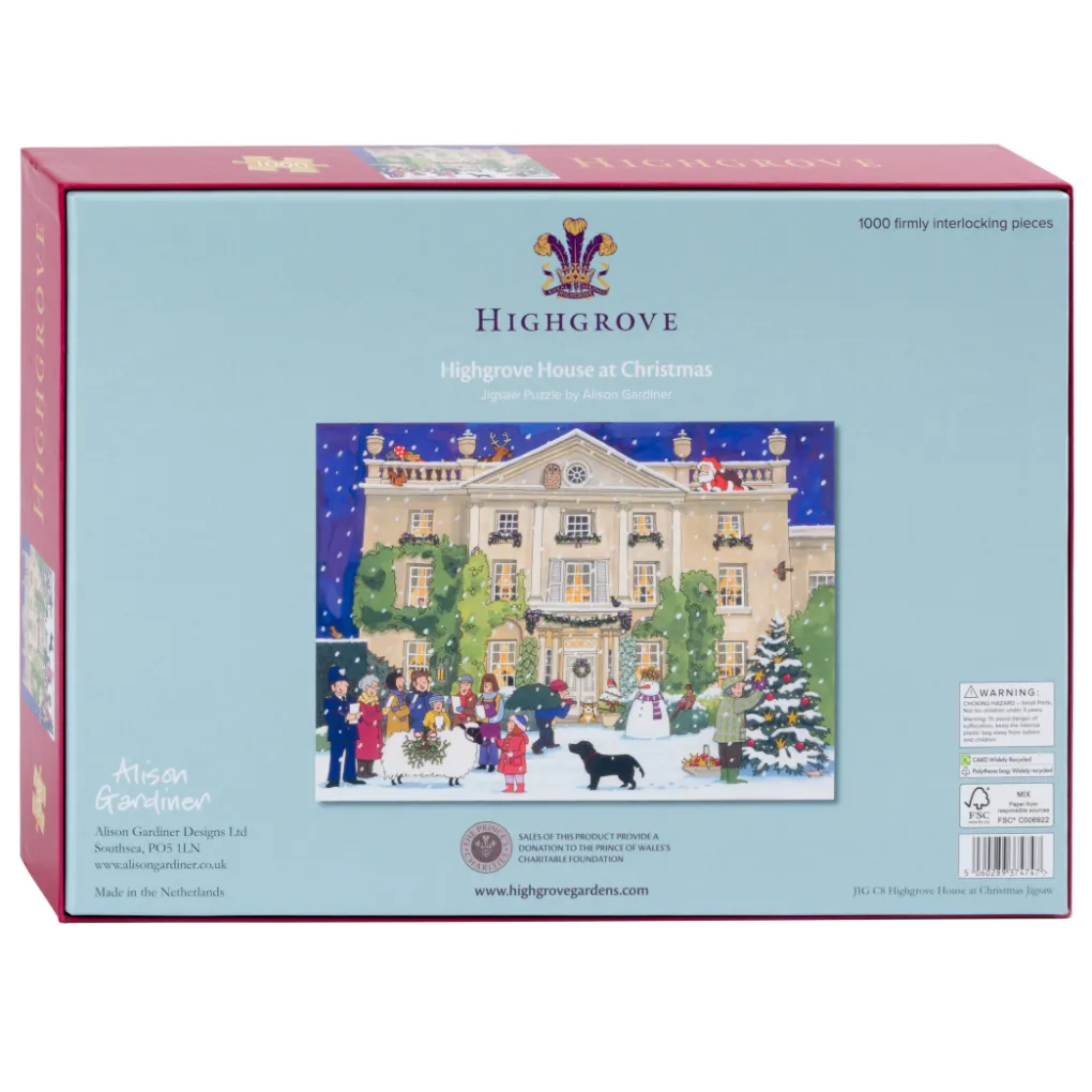 Hot Alison Gardiner Highgrove House of Christmas Jigsaw Puzzle