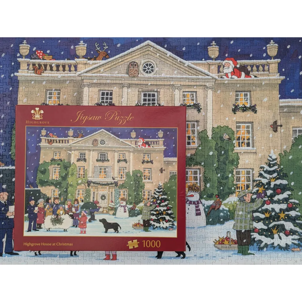 Hot Alison Gardiner Highgrove House of Christmas Jigsaw Puzzle