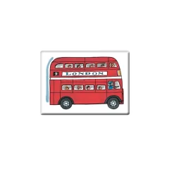 Discount Alison Gardiner London Bus Fridge Magnet