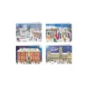 Alison Gardiner Mixed pack of 4 Advent Calendar Cards