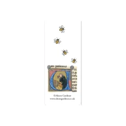 Online Alison Gardiner Monk with Honey Bookmark