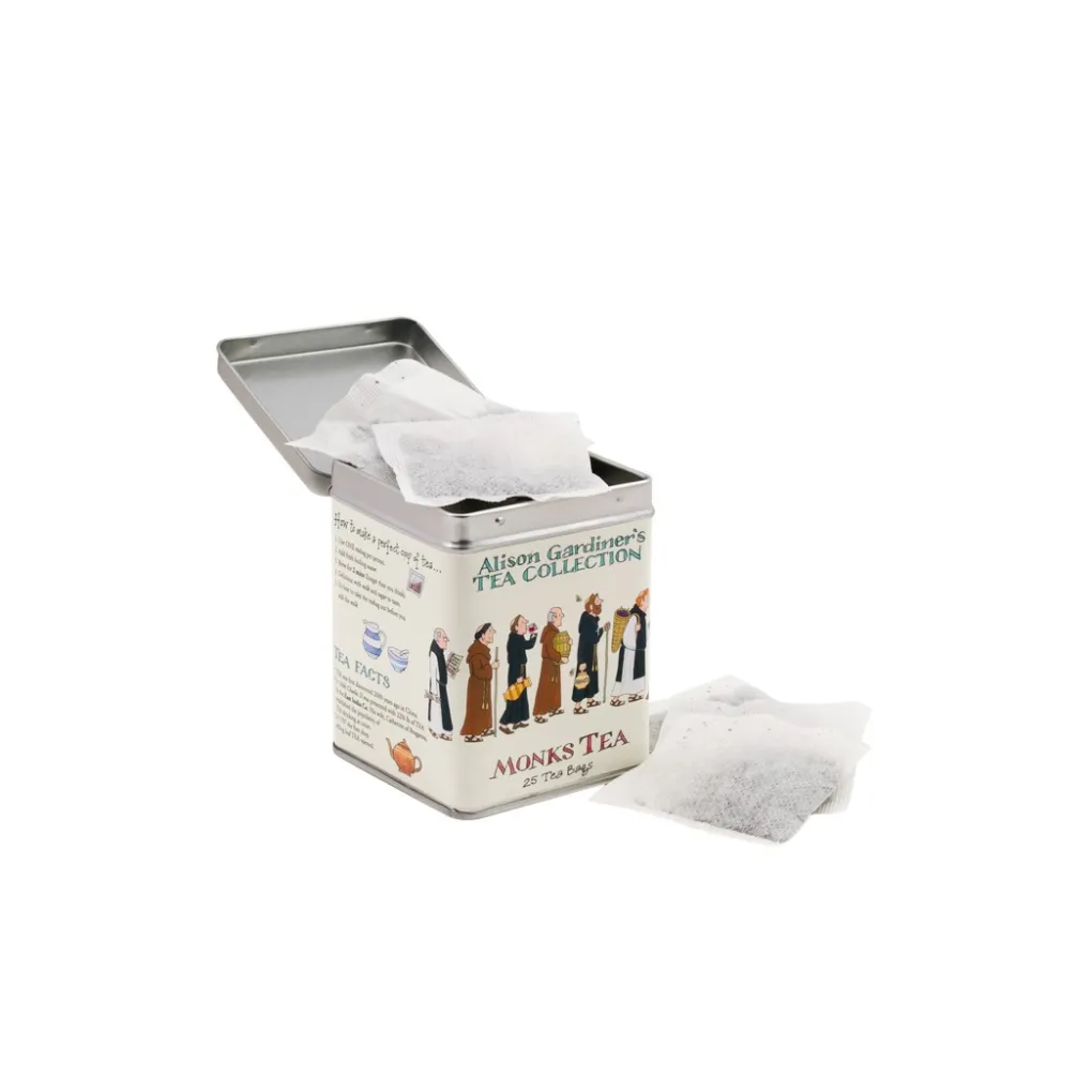 Outlet Alison Gardiner Monks Tea Caddy 25 Bags