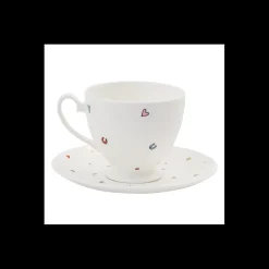 Clearance Alison Gardiner Mrs Wedding Teacup & Saucer