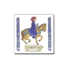 Discount Alison Gardiner Pilgrim on Horseback Fridge Magnet