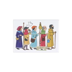 Online Alison Gardiner Pilgrims Fridge Magnet