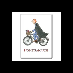 New Alison Gardiner Portsmouth Boy Fridge Magnet