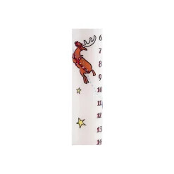 Sale Alison Gardiner Santa's Sleigh Christmas Dinner Advent Candle