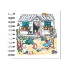 New Alison Gardiner Seaside Garden Mini Notebook