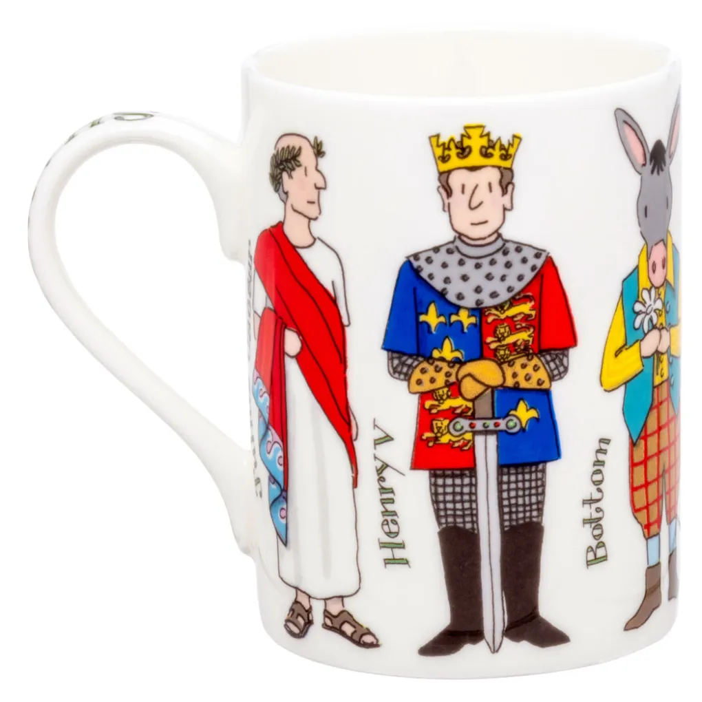 Clearance Alison Gardiner Shakespeare Characters Mug