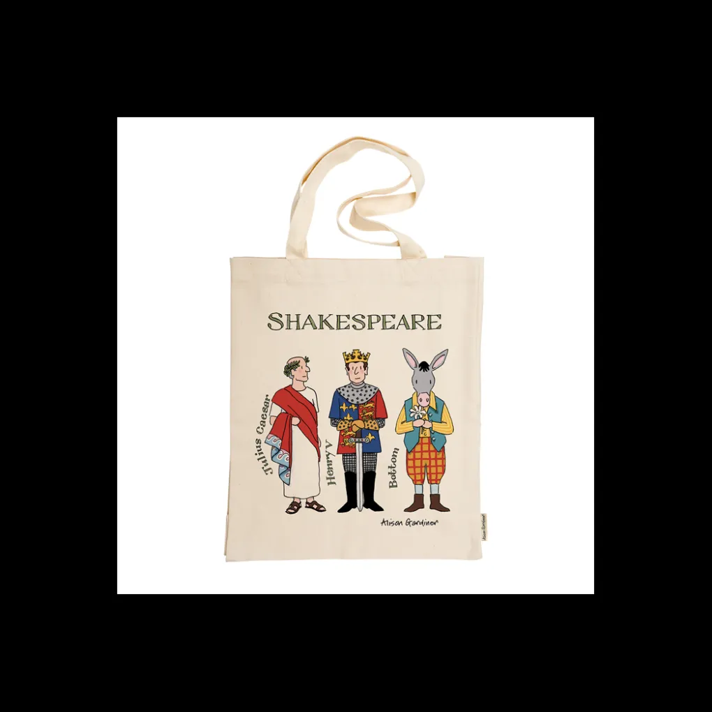 Sale Alison Gardiner Shakespeare Characters Tote Bag