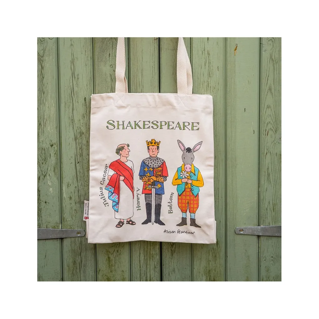 Sale Alison Gardiner Shakespeare Characters Tote Bag