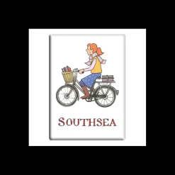 New Alison Gardiner Southsea Girl Fridge Magnet