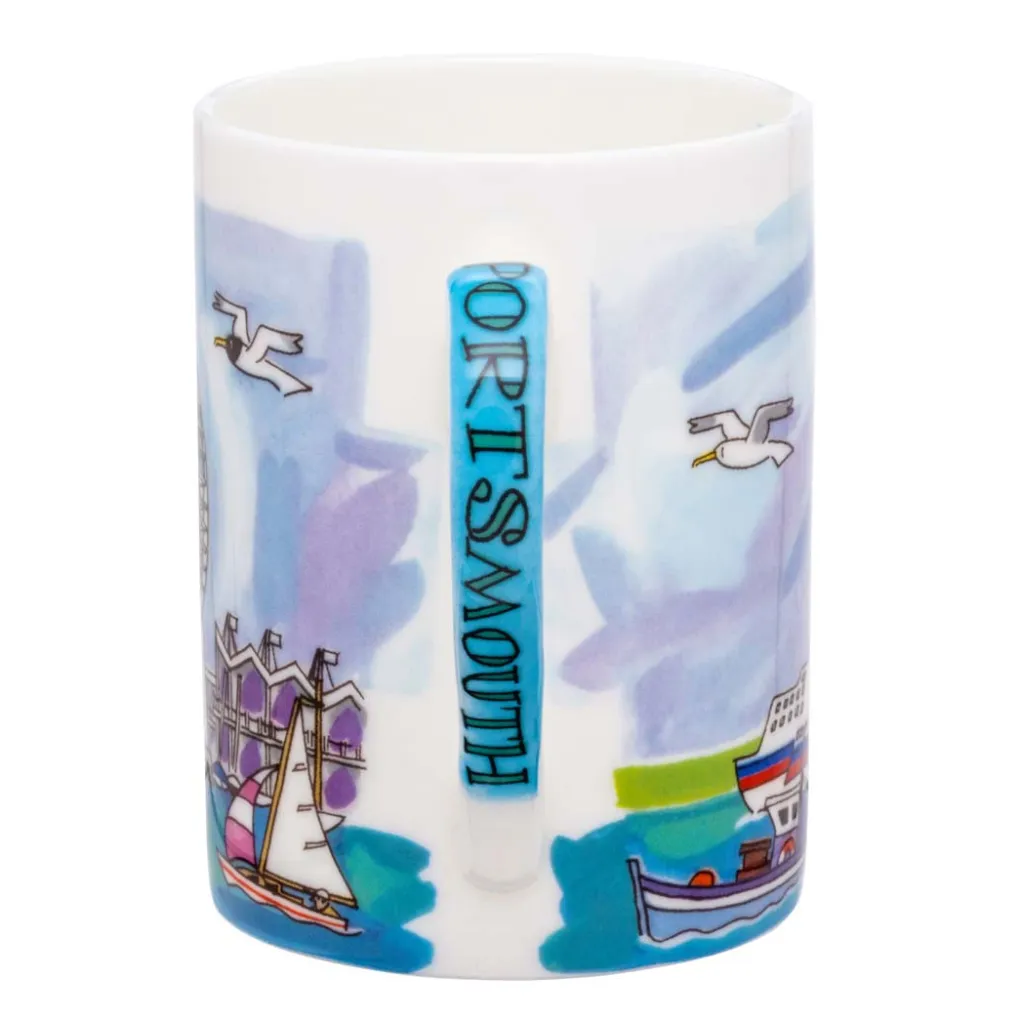 Best Alison Gardiner Spinnaker Tower Portsmouth Mug
