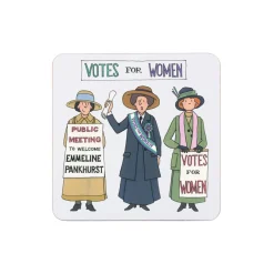 Outlet Alison Gardiner Suffragette Coaster