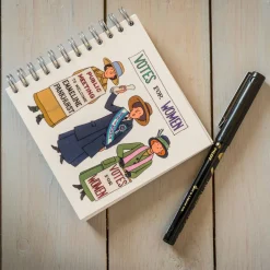 Clearance Alison Gardiner Suffragette Mini Notebook