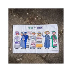 Alison Gardiner Suffragette Tea Towel