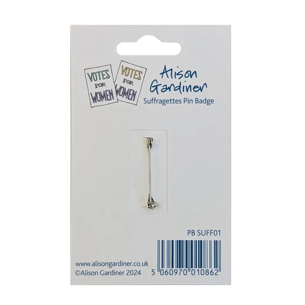 Outlet Alison Gardiner Suffragette UK Single Pin Badge