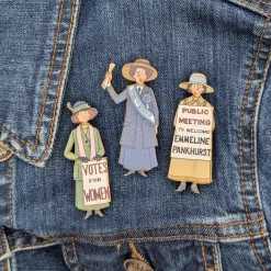 Outlet Alison Gardiner Suffragette UK Single Pin Badge
