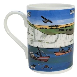 Best Alison Gardiner White Cliffs of Dover Mug