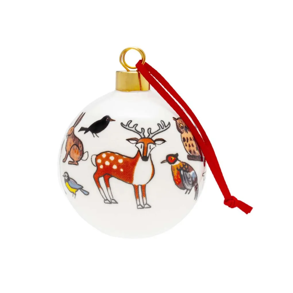Alison Gardiner Winter Wildlife Bauble