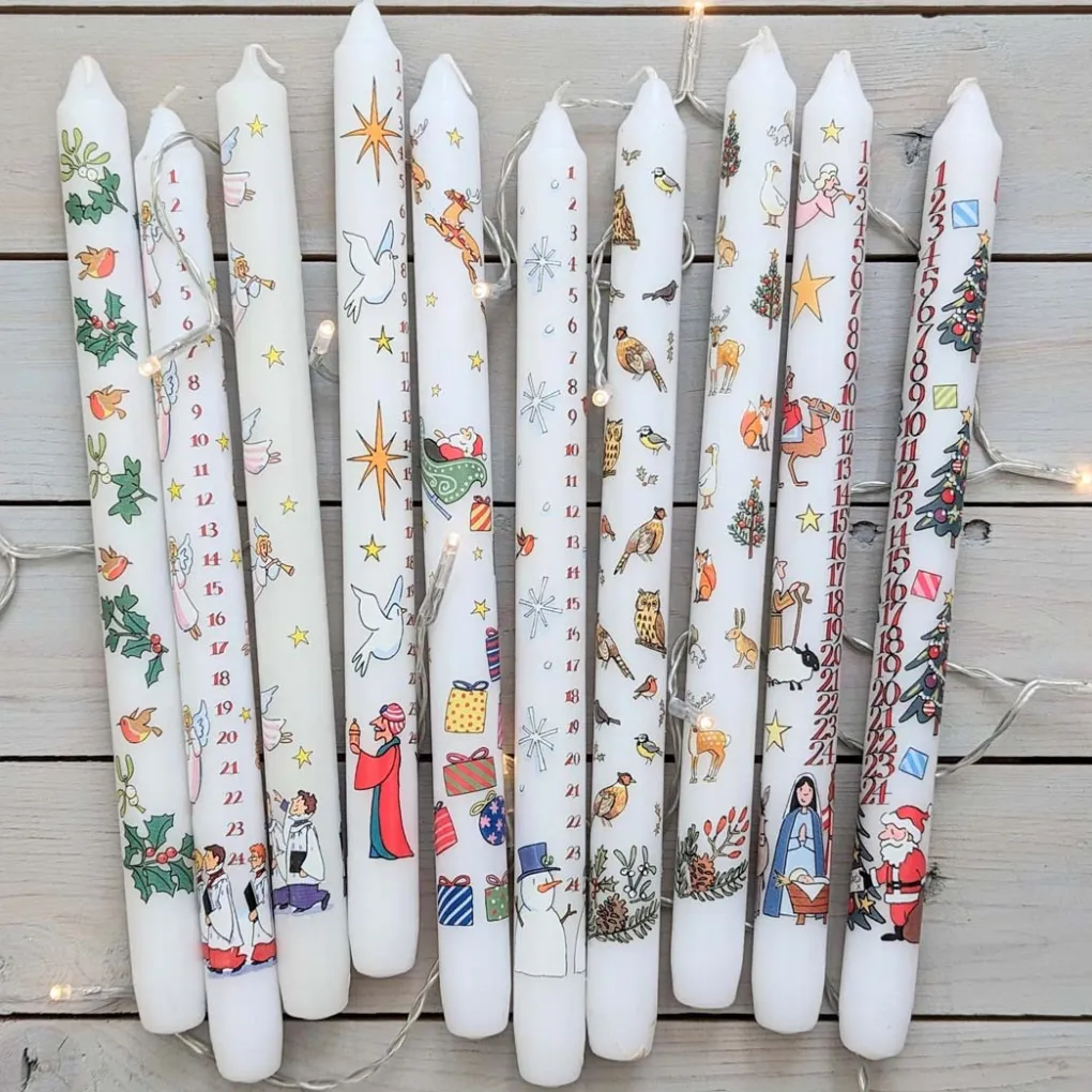 Best Alison Gardiner Winter Wildlife Christmas Dinner Advent Candle