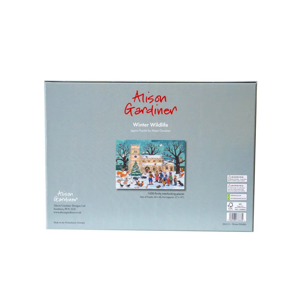 Discount Alison Gardiner Winter Wildlife Jigsaw Puzzle