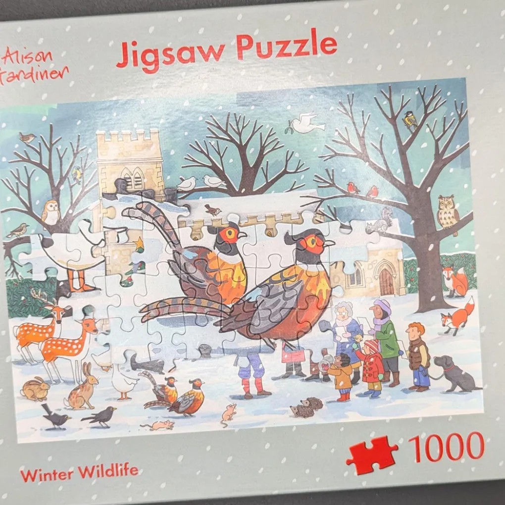 Discount Alison Gardiner Winter Wildlife Jigsaw Puzzle