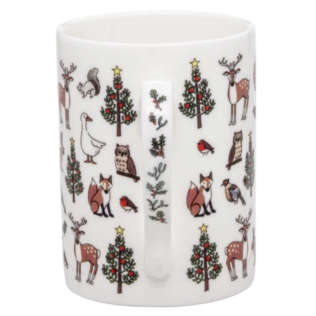 Alison Gardiner Winter Wildlife Mug